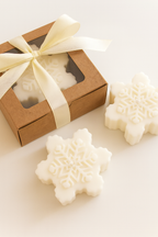 Schneeflocken 2er Set | Kerze