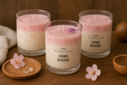 Cherry Blossom Kerze